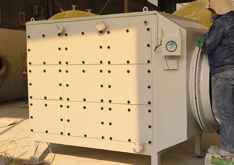 玻璃钢活性炭吸附箱