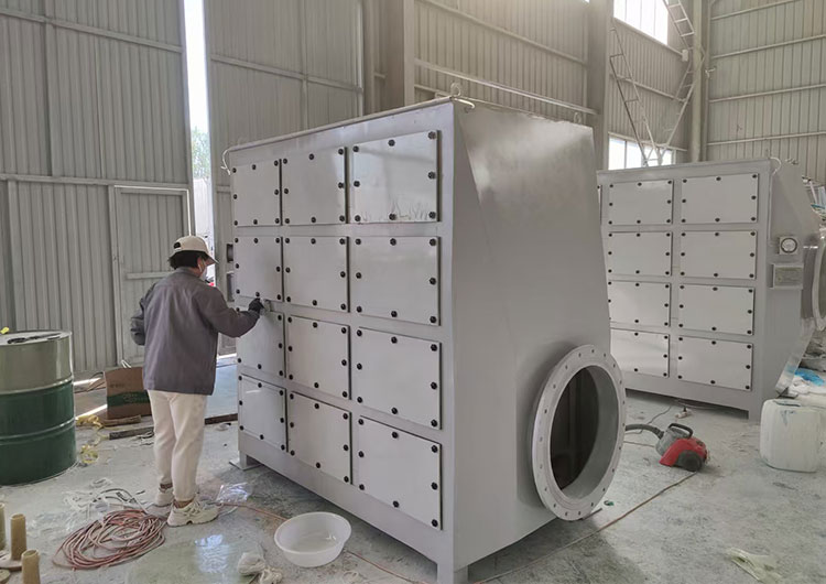 玻璃钢活性炭吸附箱